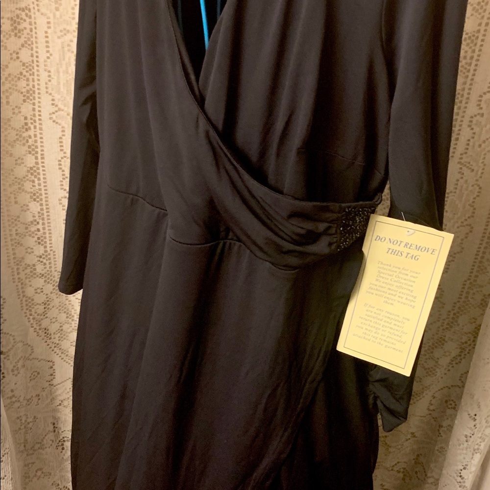 Roaman’s Special Occassion Dress NWT Black 14W